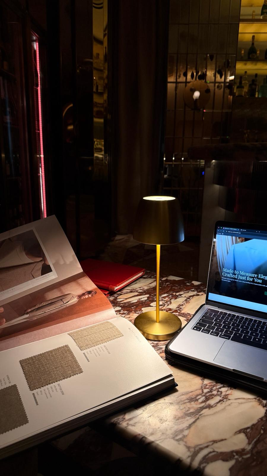 Made to measure suit detail 2